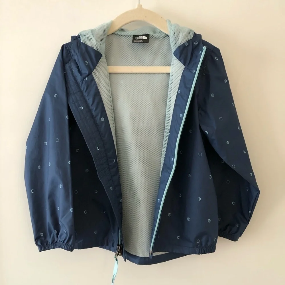 North Face Baby Moon Phase Blue Windbreaker Jacket 18-24 M